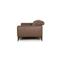 Zürich Sofa 2-Sitzer mit Funktion Leder Taupe 8