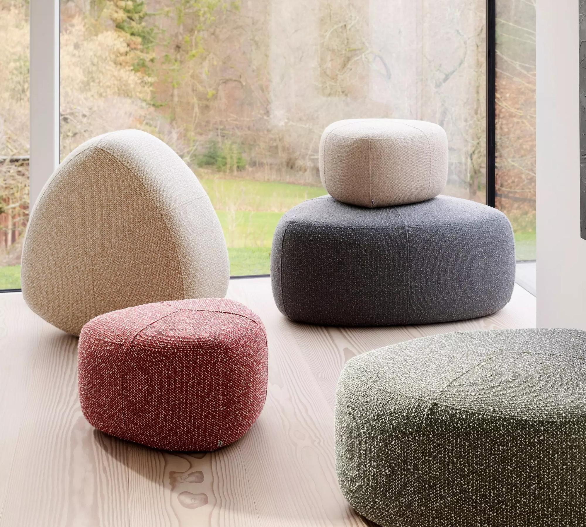 Bermuda Hocker Groß Red Avellino 1