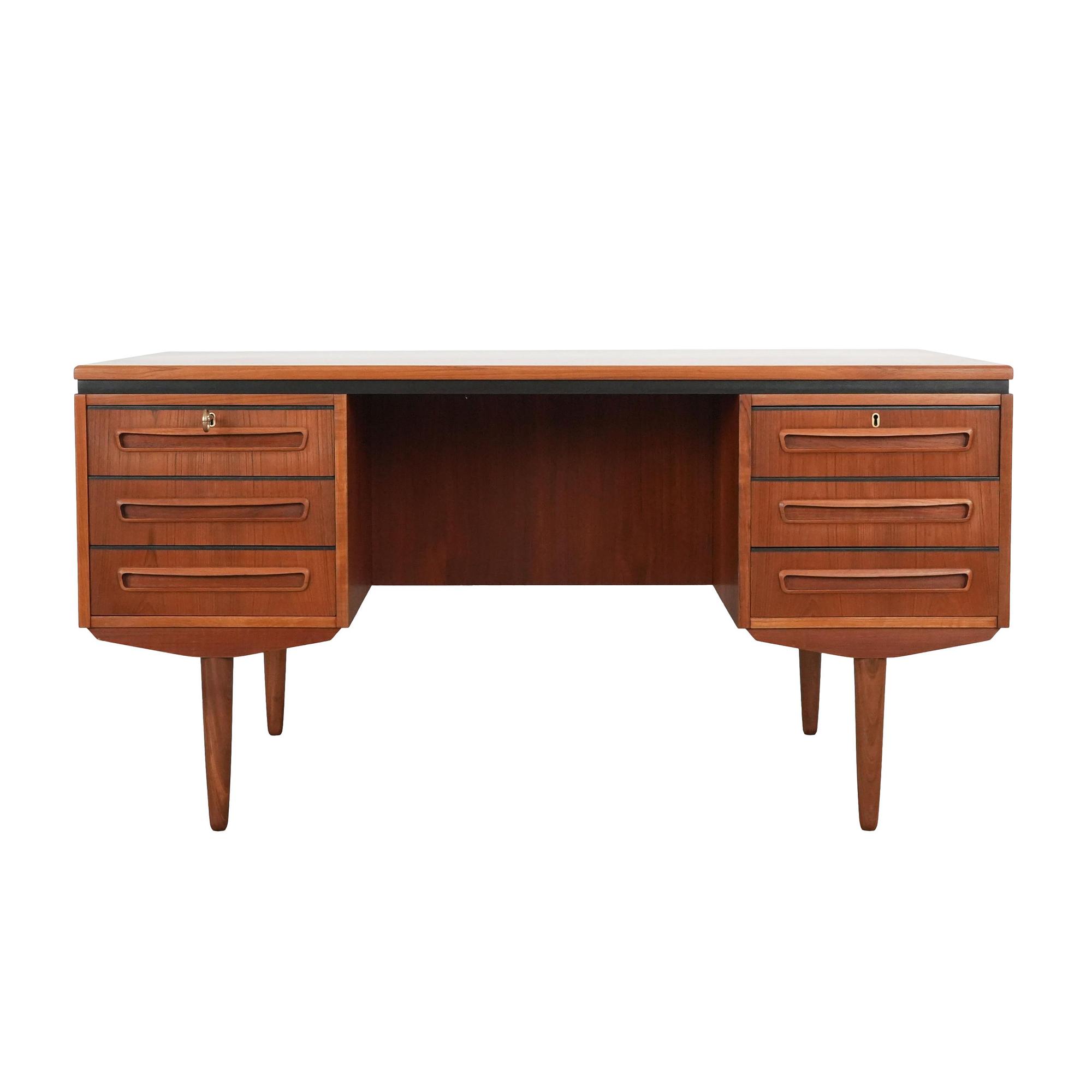 Desk Teak 1960s 0