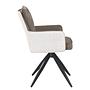 2x Sattaw Swivel Armchair Beige 2