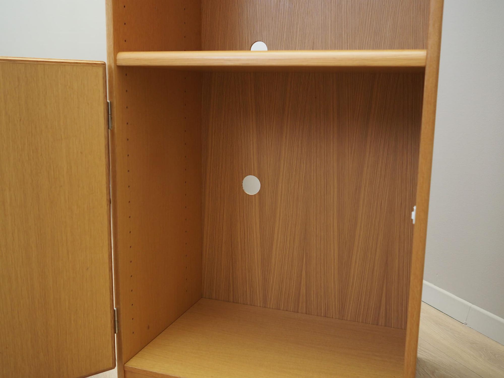 Vintage bookshelf, ash wood, brown, 1960s 14