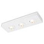Morco LED-Deckenleuchte Aluminium Weiß 3-flammig 0