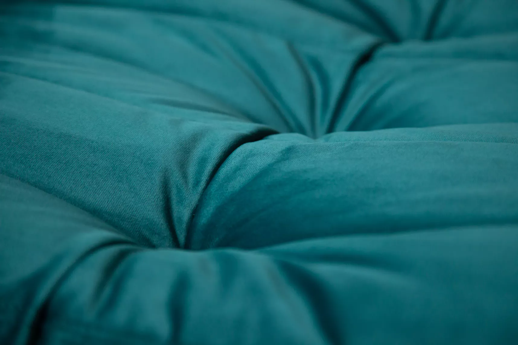 Togo Ottoman Velvet Petrol 6