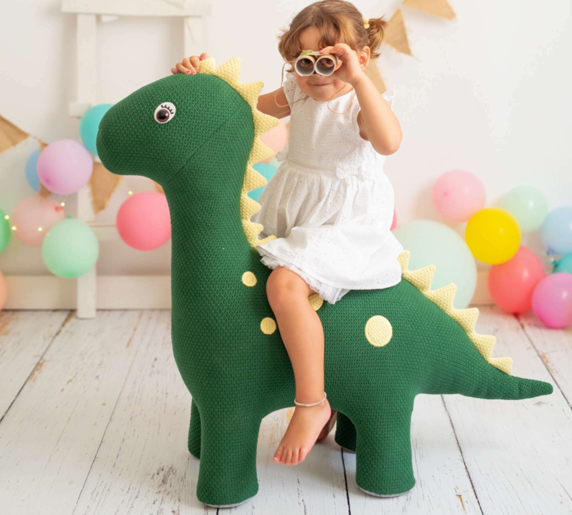 Dina Maxi Plush toy Cotton Wood Green 4