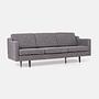 Bodo Sofa 3-Sitzer Grau 2