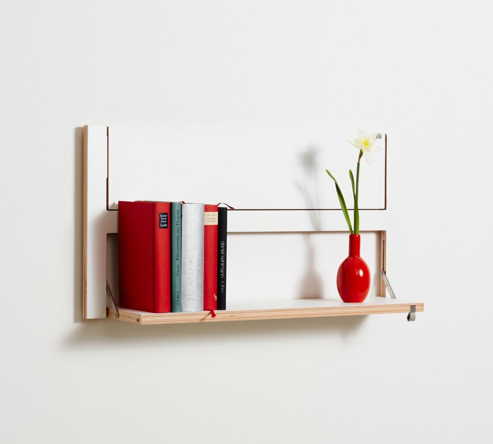 Fläpps Regal Holz Weiß 80 x 40 cm 4