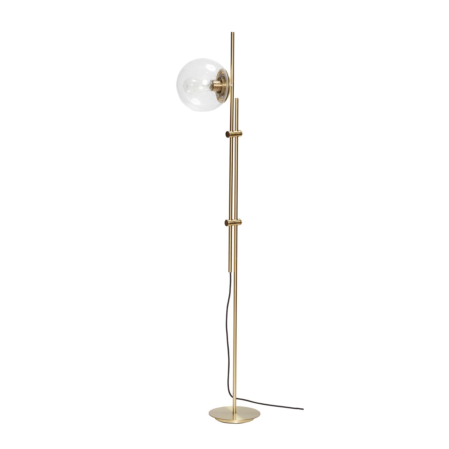 Bubble Stehlampe Messingfarben 1