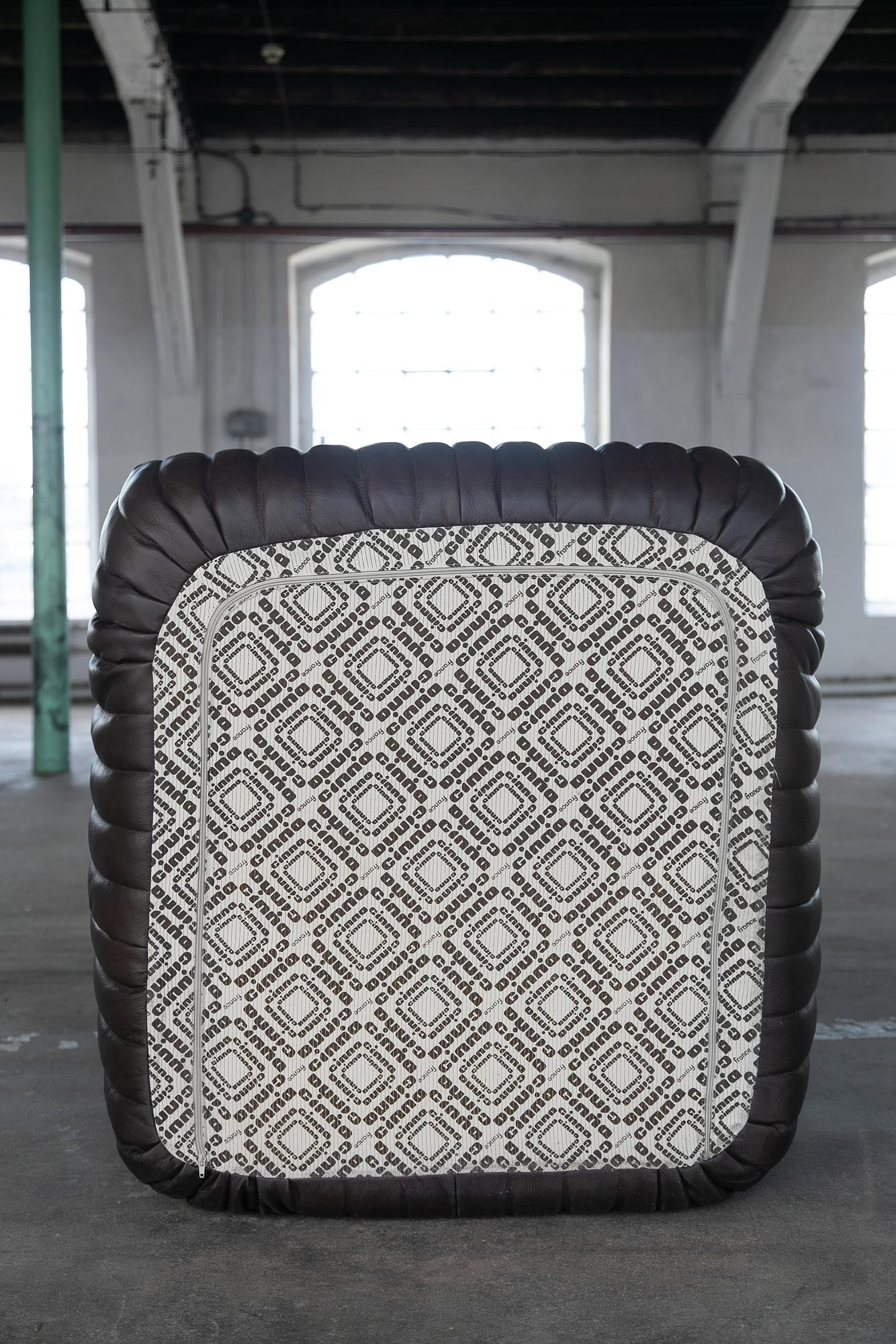 Sandra Sessel Glattleder Schokoladenbraun 8