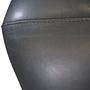 Bermuda Hocker Sienna-Leder Schwarz 4