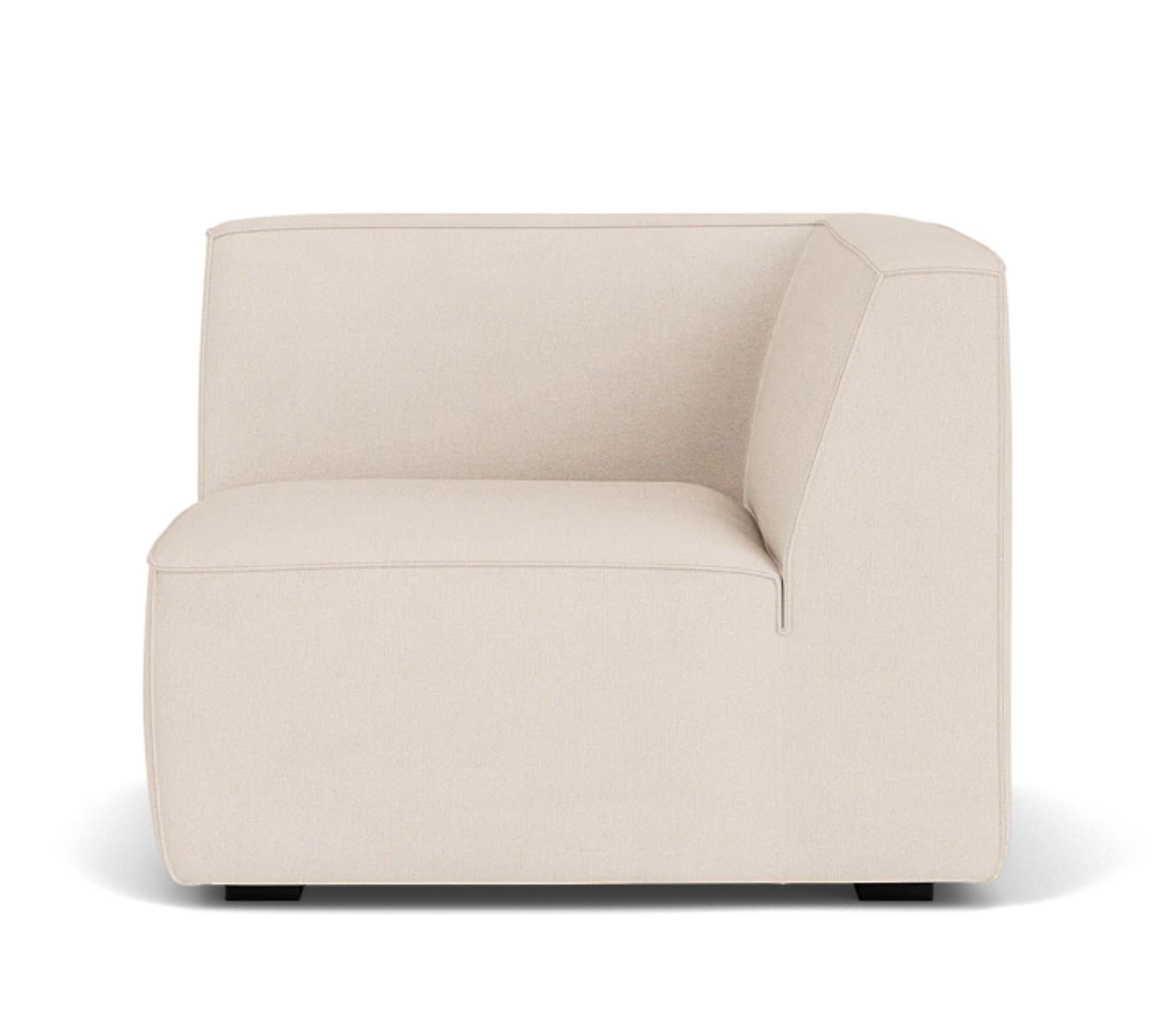 Dane 1-Sitzer Eckmodul Rechts Mark Sand 0