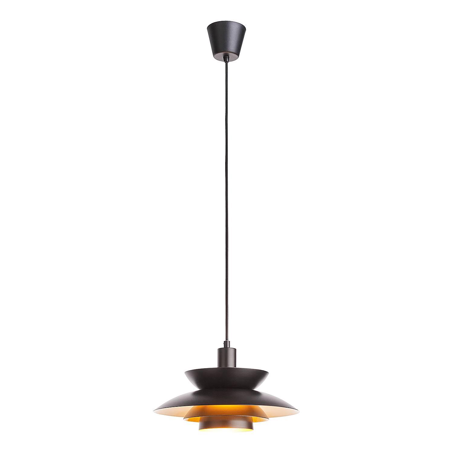 Hängeleuchte SINGAPUR Eisen 1-flammig Schwarz 3