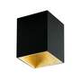 LED Deckenleuchte Polasso Schwarz Gold 0