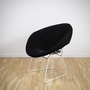 Bertoia Diamond Chair Stahl in Vollpolster 0