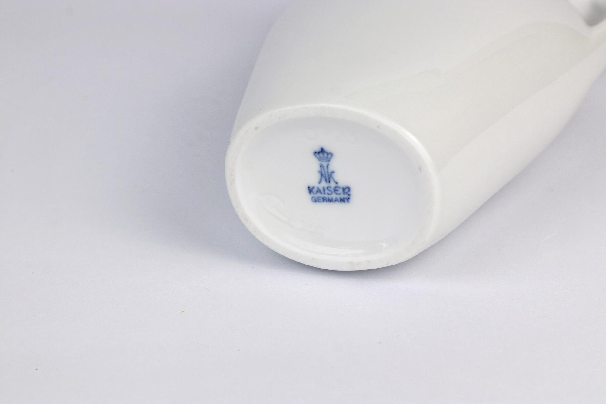 Art Deco Kaiser Porcelain Flower Vase Ceramic 6