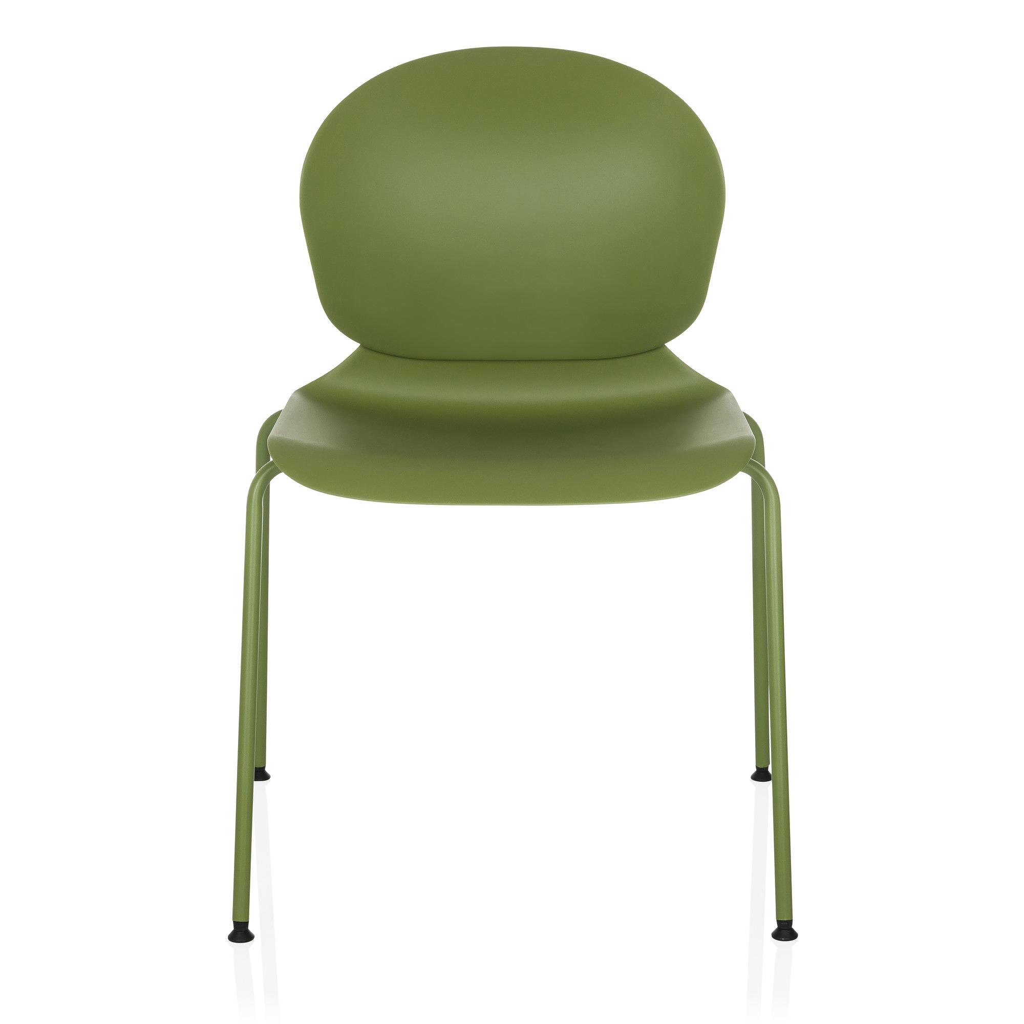 T36 VI Stackable chair Plastic Green 0