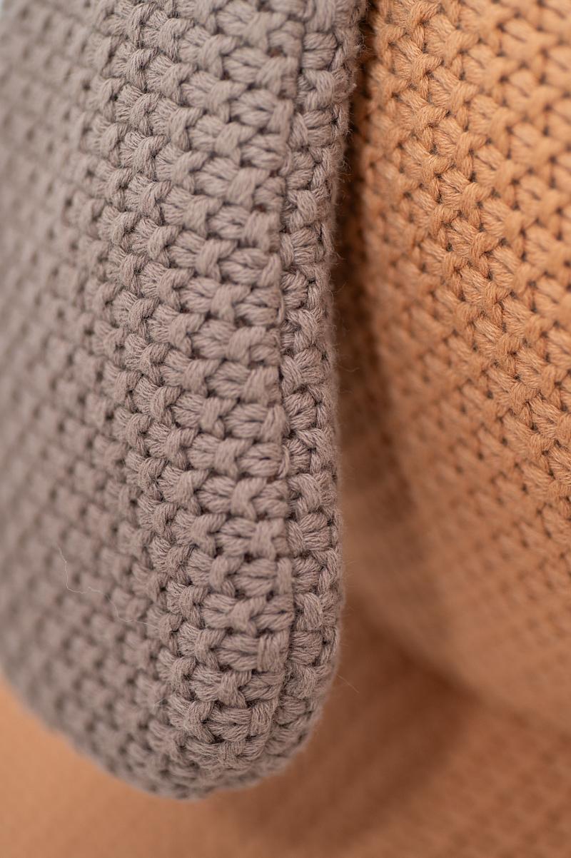 Dog stuffed animal cotton brown 5