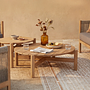 Majorelle Gartentisch Holz 4
