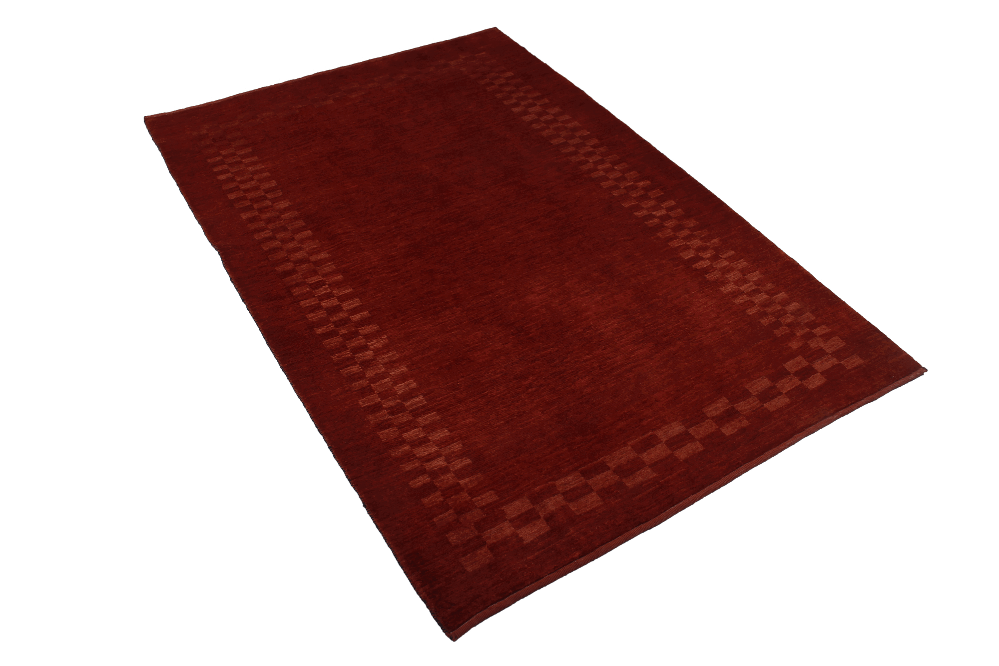 Rizbaf Gabbeh Teppich Wolle Rot 3