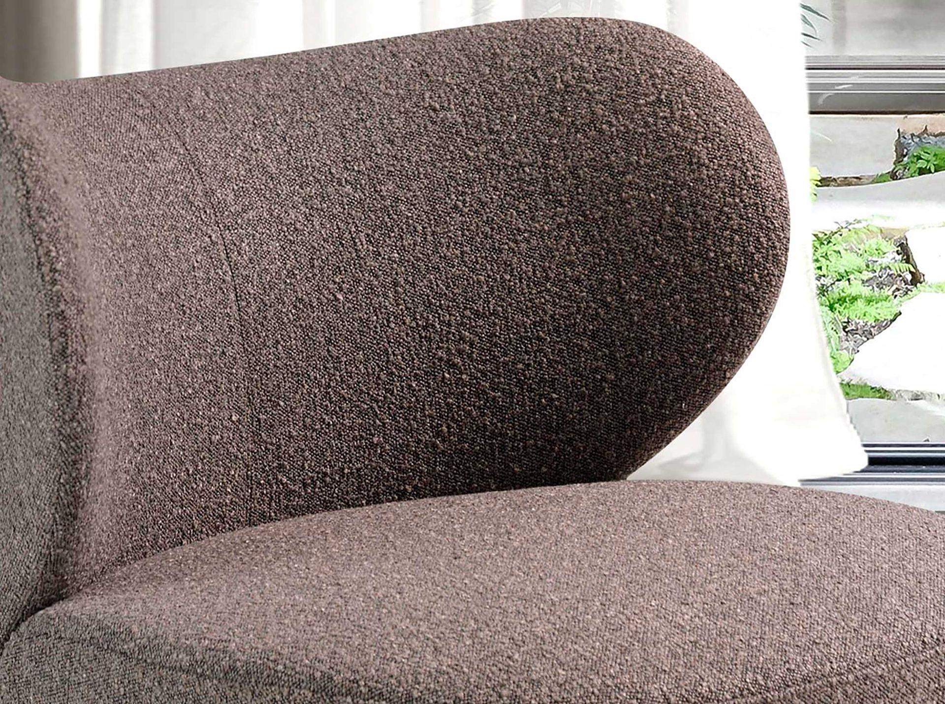 Armchair Fabric Brown 4
