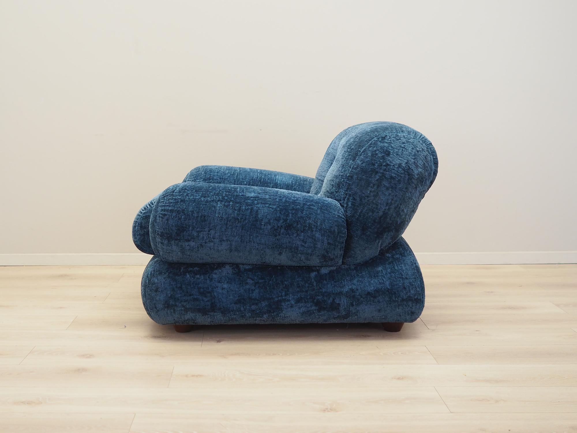 Sessel Blau 1970er Jahre 3