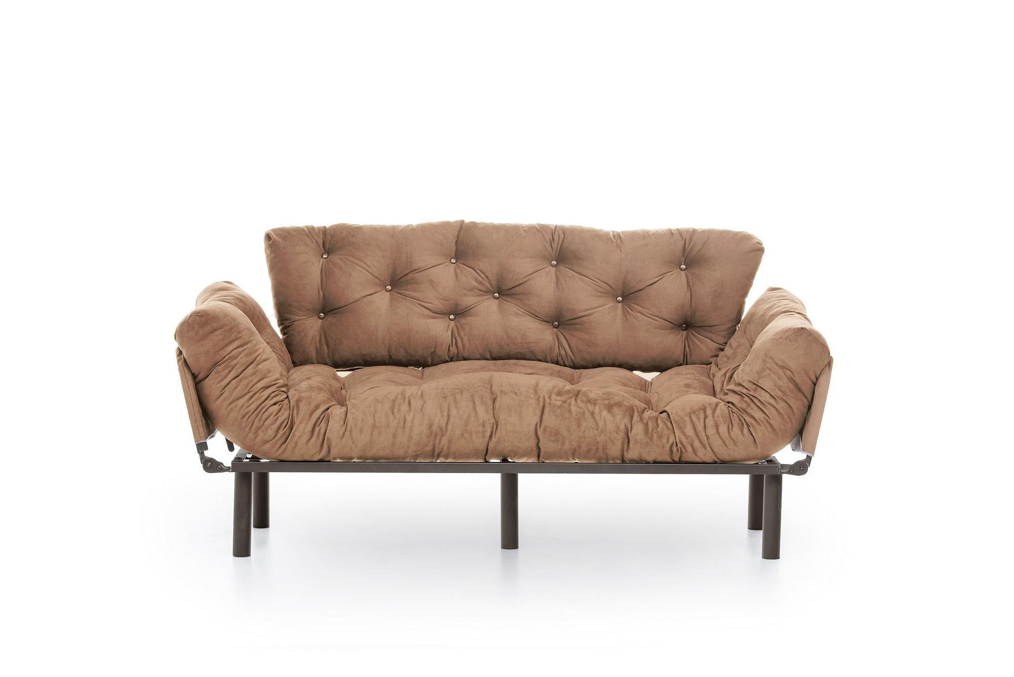 Nitta Triple Schlafsofa 3-Sitzer Hellbraun 3