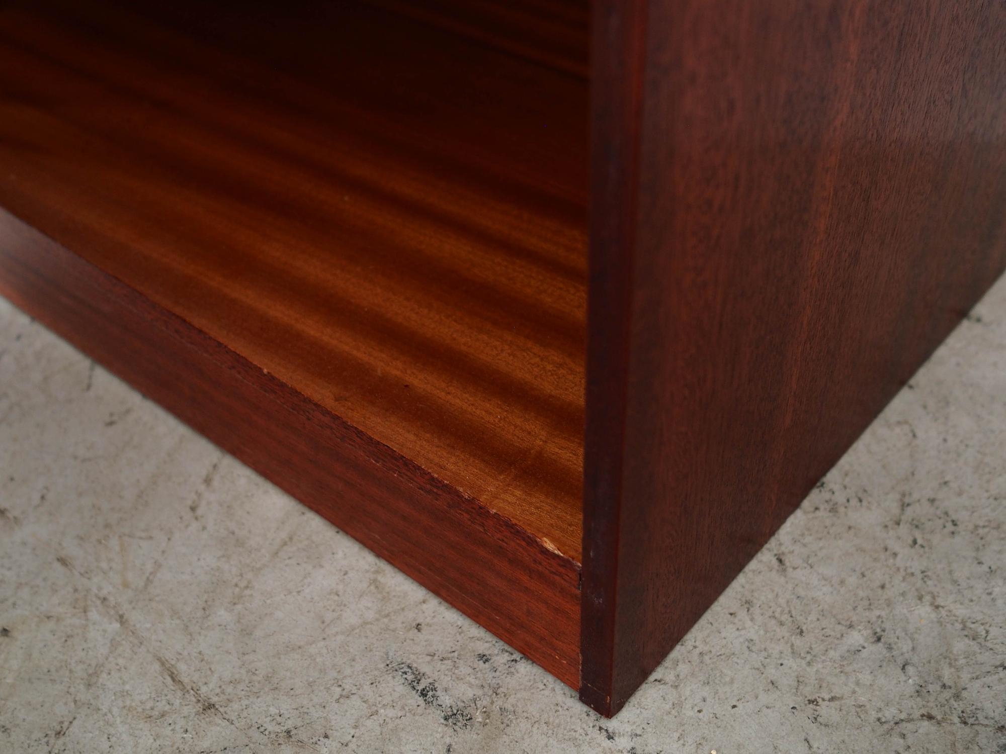 Mahogany cabinet 1980s 7