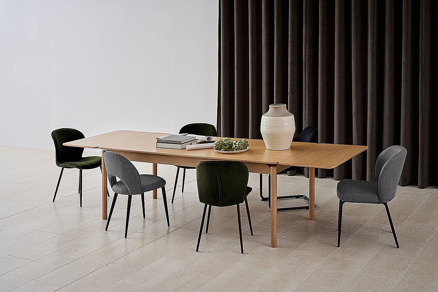 2x Polsterstuhl Koriella Olivgrün 2