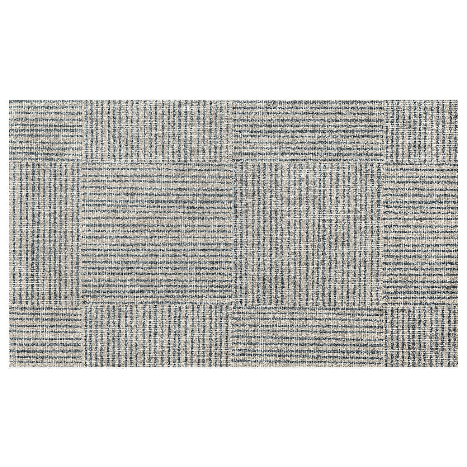 Doormat Canvas Grey 70 × 120 cm 0