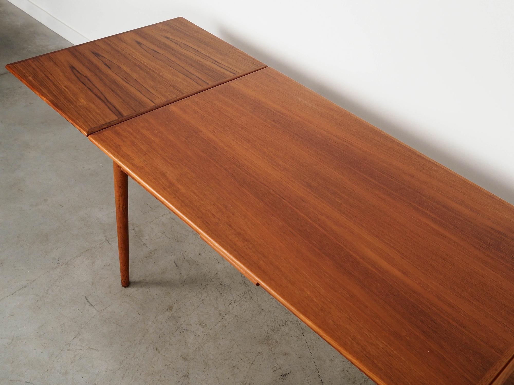 Dining table teak 1970s 8
