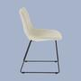 2x Esszimmerstuhl Cord Beige 1