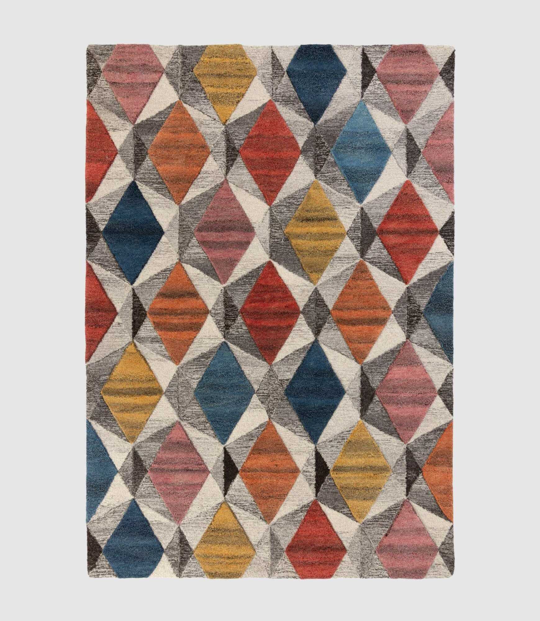 Wollteppich Yara 160 x 230 cm 1