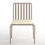 Gartenstuhl Kuna 2er Set Stahl Taupe 4