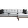 Montana Ecksofa Rechts Grau 3