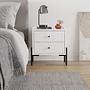 Malta Nightstand White 2