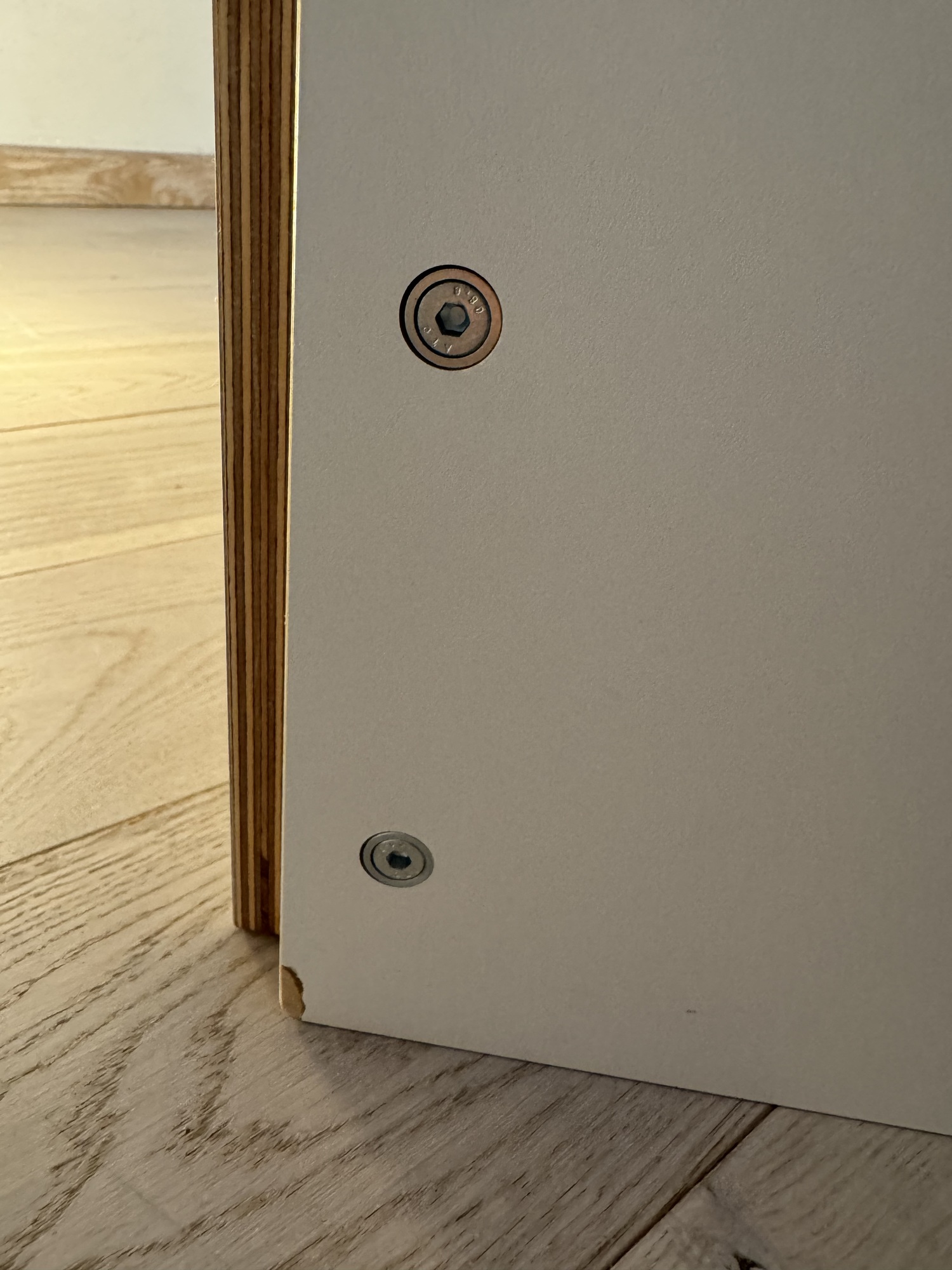 Stapelbett Holz Weiß 5