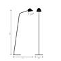Office Floor Lamp Matte Black 2