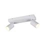 2-Light Soka Ceiling Light Rectangular Iron White 2