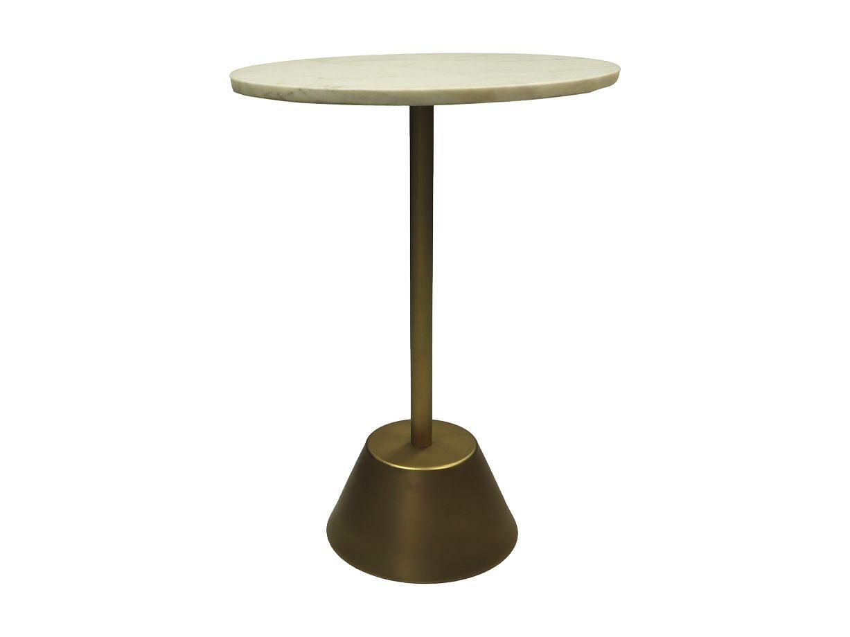 Beistelltisch Marmor Metall ø40cm 0