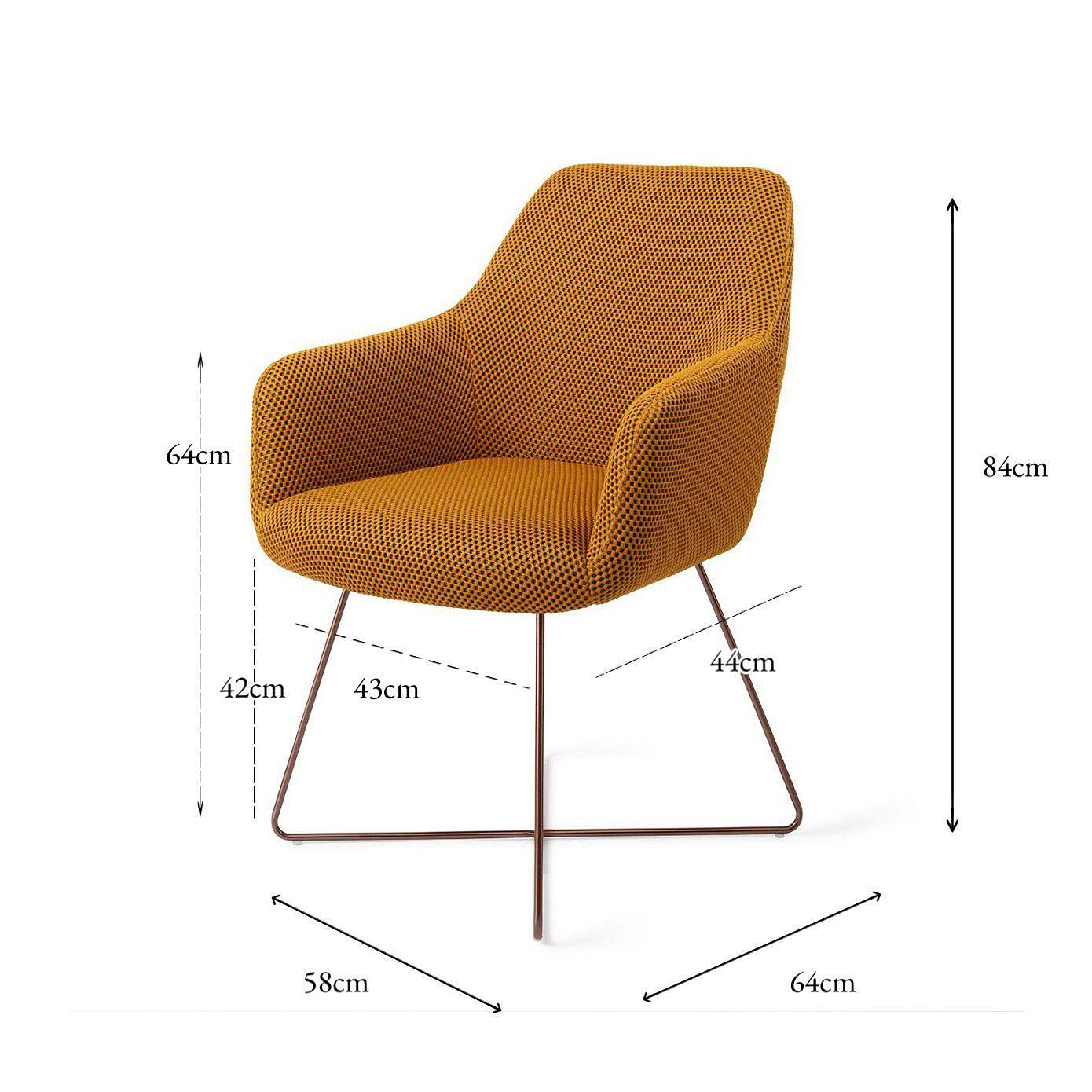 Hiroo Dining Chair Groovy Garam 4