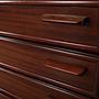 Mahogany showcase 1970 Jahre 12