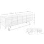 TV-Lowboard Braun 7
