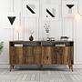 Milan Sideboard Walnussbraun 160cm 0