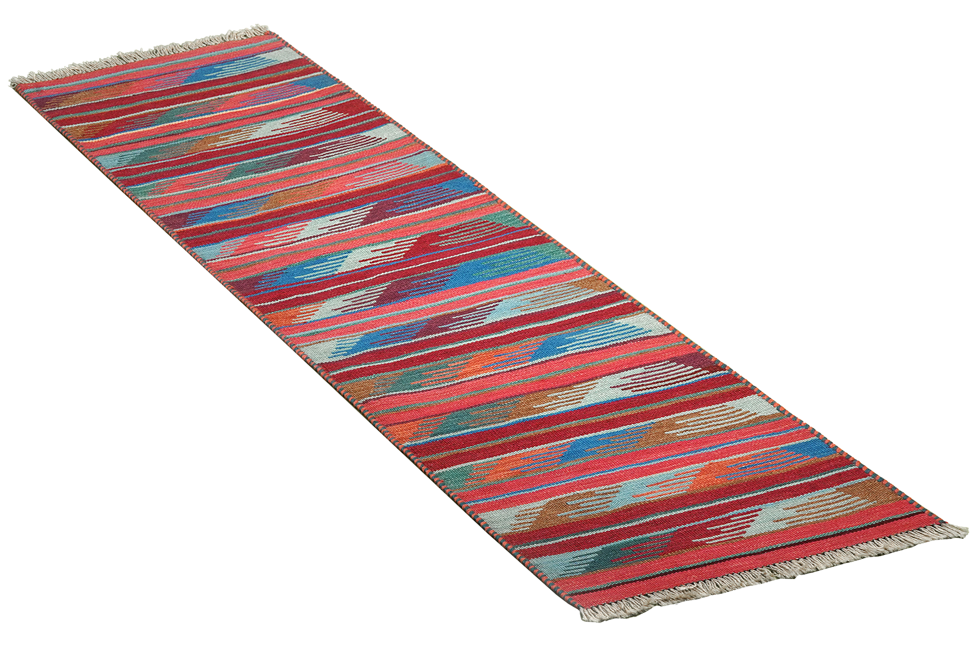 Kilim Gashgai Teppich Mehrfarbig 2