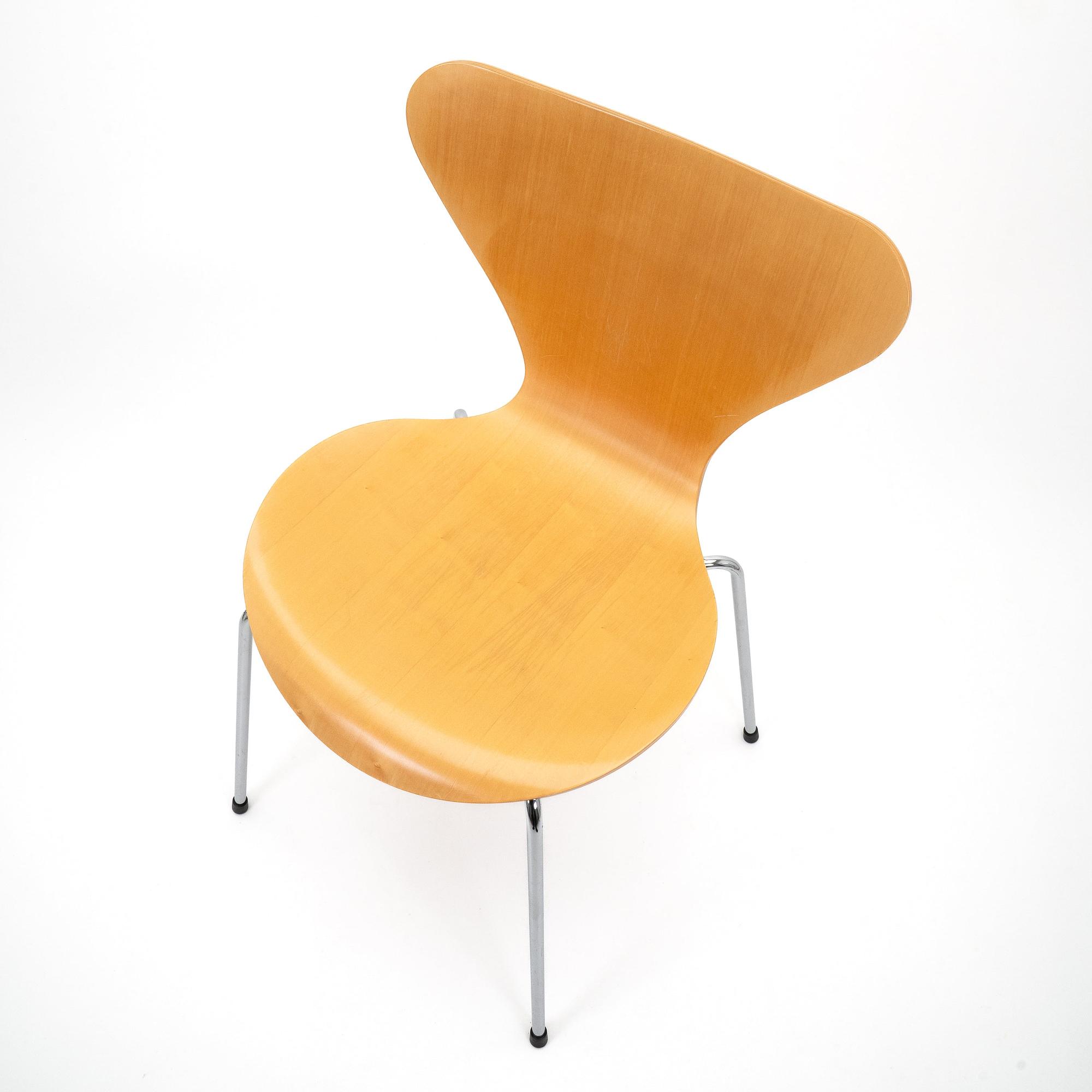 Serie 7 Stuhl Chrom Ahorn von Fritz Hansen 6