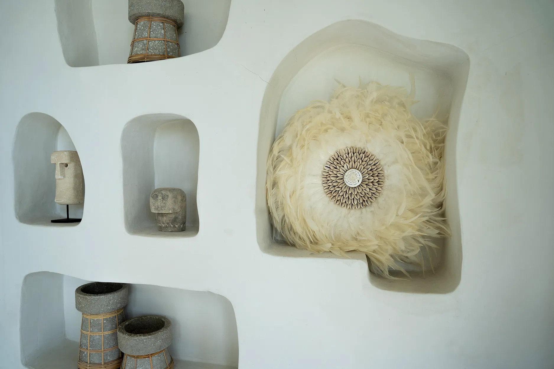 Coastal Juju Wanddeko Weiß 4