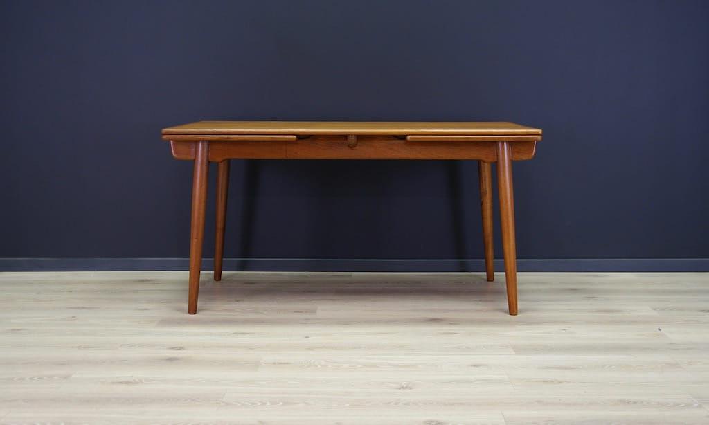 AT-312 Table Wood Brown 1960s 12
