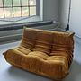 Togo Sofa 2-Sitzer Cord Sandbraun 5