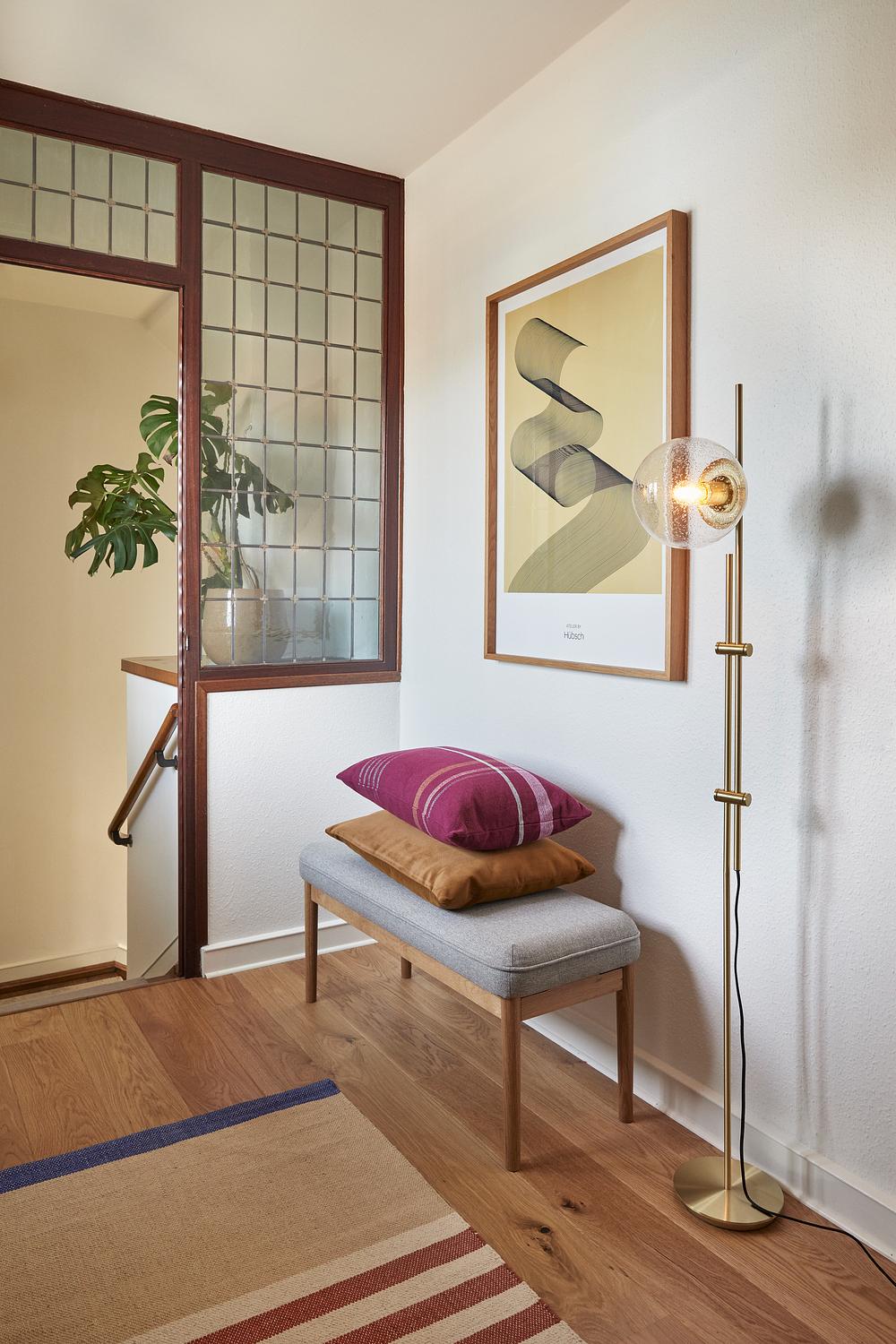 Bubble Floor Lamp Brass-colored 2