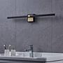 LED-Wandleuchte Peguera Polycarbonat Stahl 4
