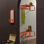 Wandgarderobe Coppin Metall Orange 4